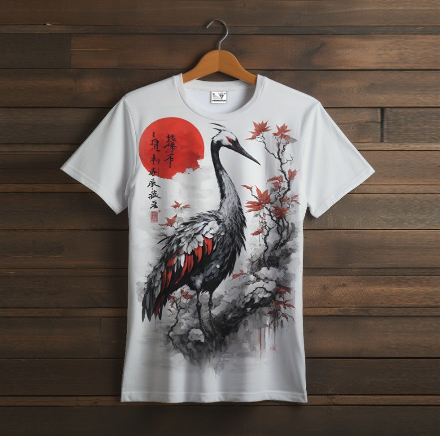 T-shirt 3D All Over Print with a Japanese Style Theme
