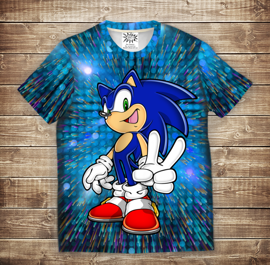 T-shirt 3D All Over Print Sonik Victory