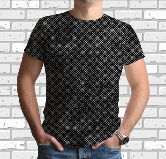 T-shirt 3D All Over Print with Graffiti Vibe Graphic Texture
