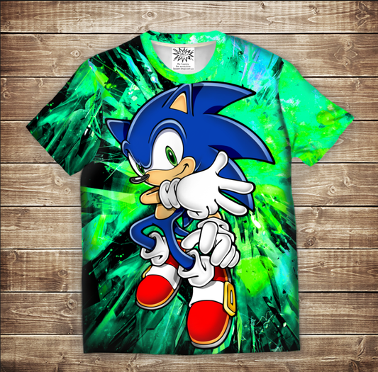 T-shirt 3D All Over Print Sonik Yo