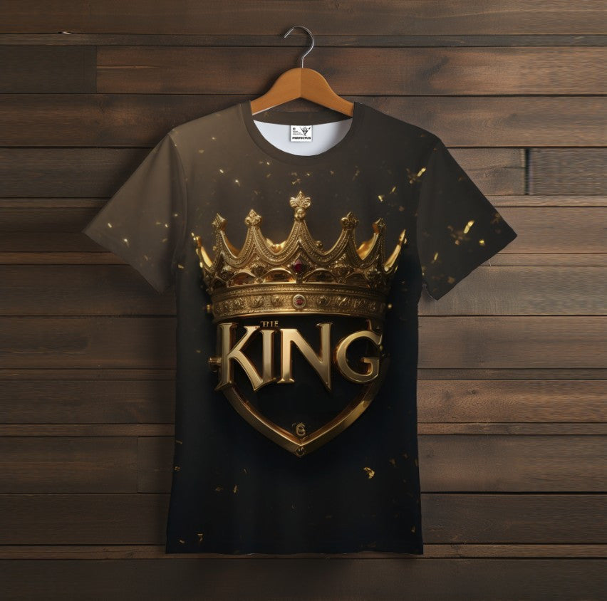 T-shirt 3D All Over Print with the theme of King's Crown.
