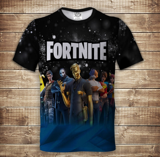 T-shirt 3D All Over Print Fortnite (Kids and Adults)