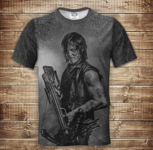 T-shirt 3D All Over Print DARYL The Walking Dead