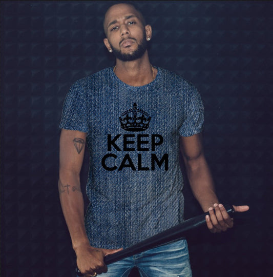 T-shirt 3D All Over Print with the theme Keep Calm.