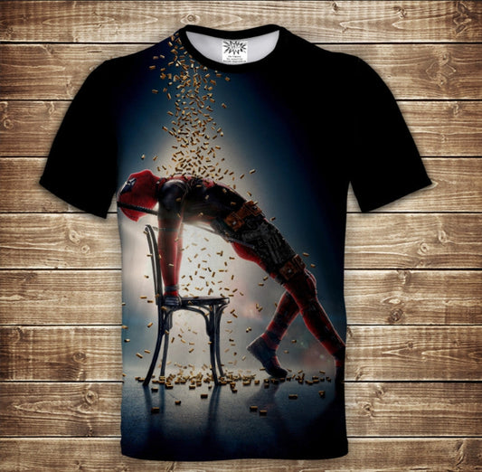 T-shirt 3D All Over Print DEADPOOL 2