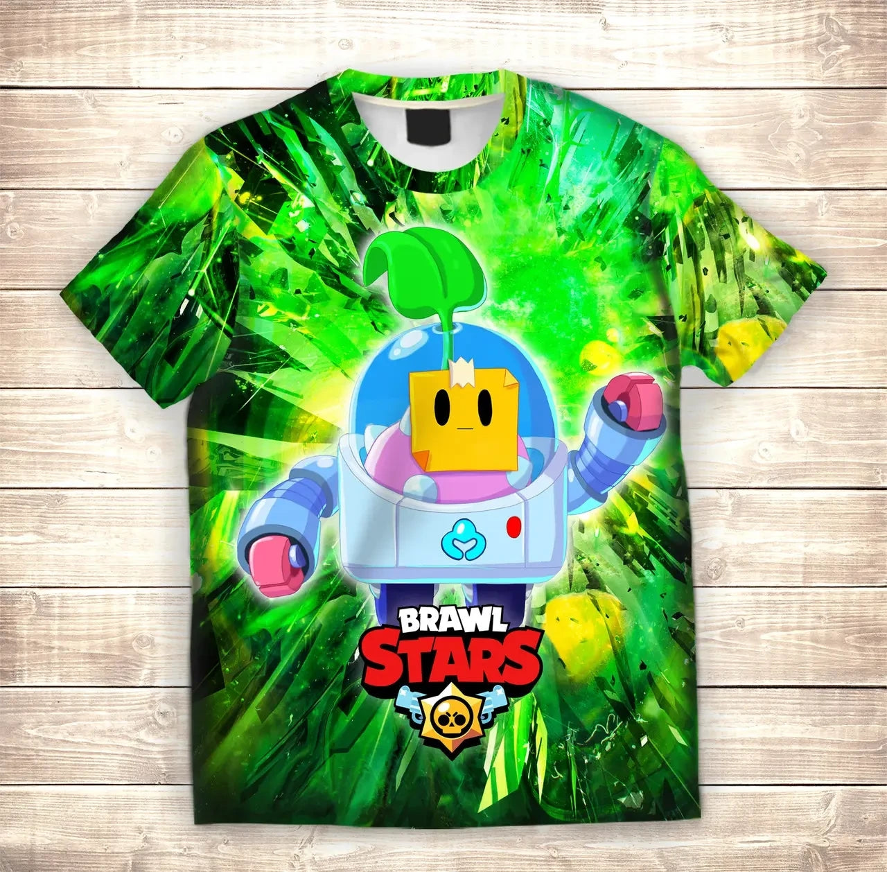 T-shirt 3D All Over Print.Sprout Brawl Stars