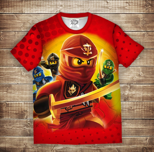 T-shirt 3D All Over Print LEGO NINJAGO