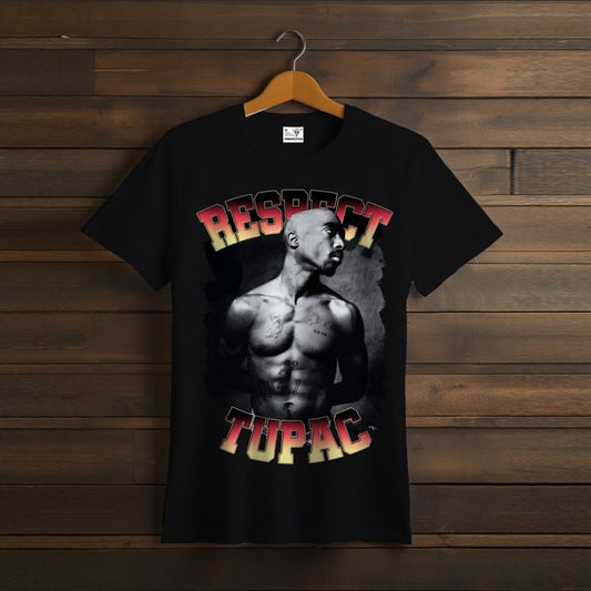 T-shirt 2PAC TUPAC rapper black 9
