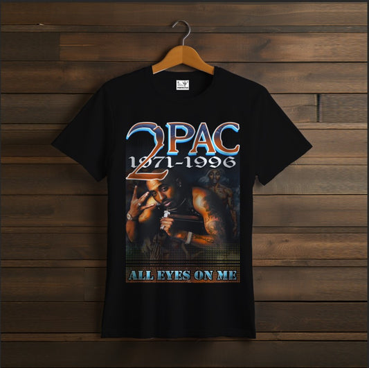 T-shirt 2PAC TUPAC rapper black 5